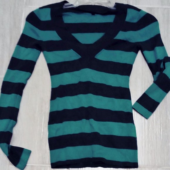 Express Forrest Green with Dark Green Strips Size SP - Picture 1 of 3